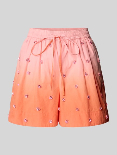 Essentiel Antwerp Shorts mit Pailletten Modell 'Hichigan' Orange 2