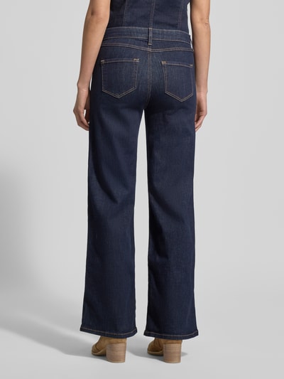 Soyaconcept Jeansy z 5 kieszeniami o kroju wide fit, model „Kimberly” Granatowy 5
