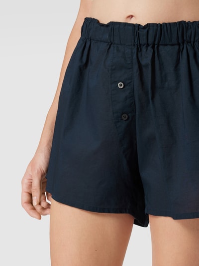 Marc O'Polo Pyjama-Shorts aus Baumwolle mit elastischem Bund Blau 3