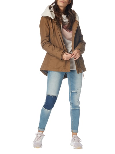 Ragwear Jacke mit Kapuze - wattiert Camel 1