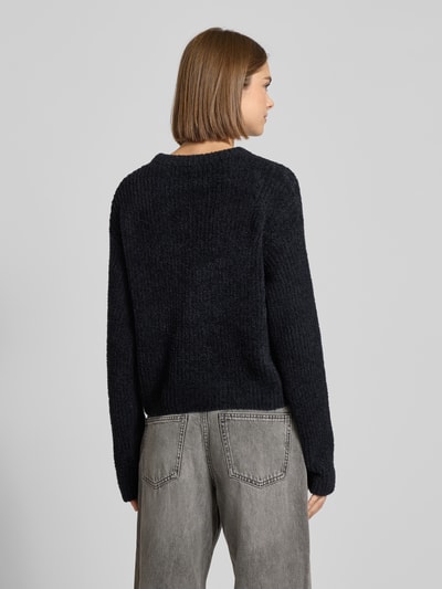 Review Gebreide pullover met structuurmotief Zwart - 5