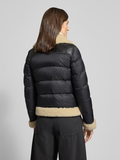 Blauer Usa Regular fit jack van echt leer, model 'Candor' Zwart - 5