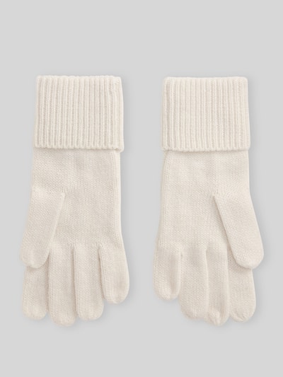 Lauren Ralph Lauren Handschuhe mit Umschlagriegel Offwhite 2