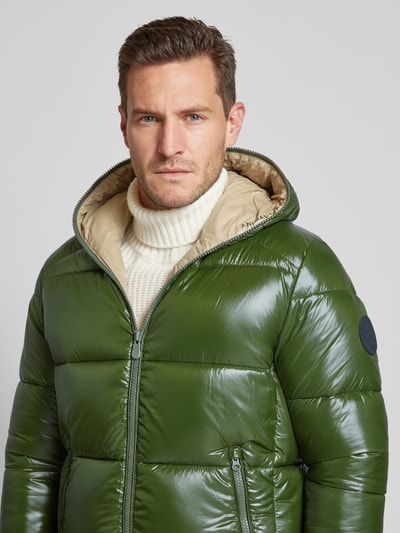 SAVE THE DUCK Steppjacke mit Zweiwege-Reißverschluss Modell 'EDGARD' Gruen 3