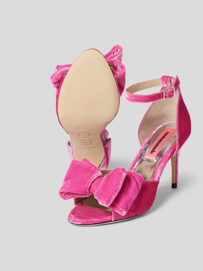 Custommade Sandalette aus echtem Leder Pink 4