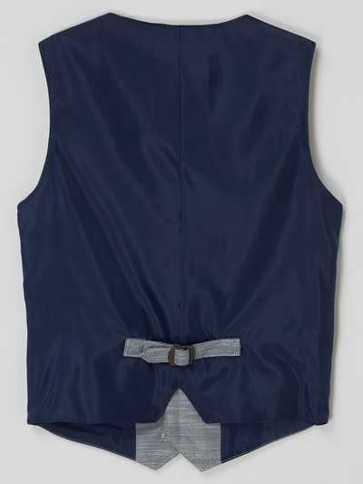 G.O.L. Slim fit gilet met stretch Lichtblauw - 3