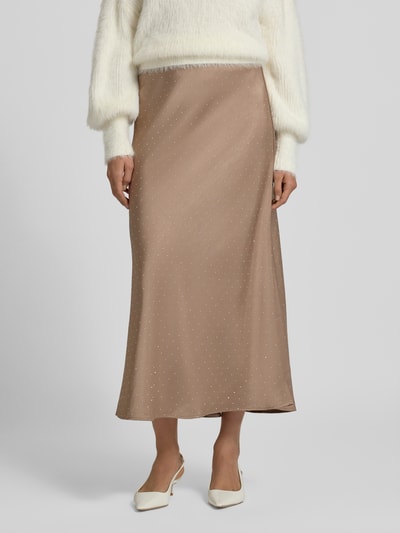 Neo Noir Maxirok met elastische band Beige - 4