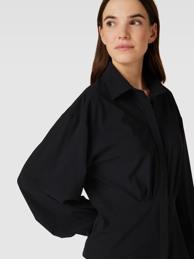 D´Etoiles Casiope Bluse mit verdeckter Knopfleiste Modell 'Endure' Black 3