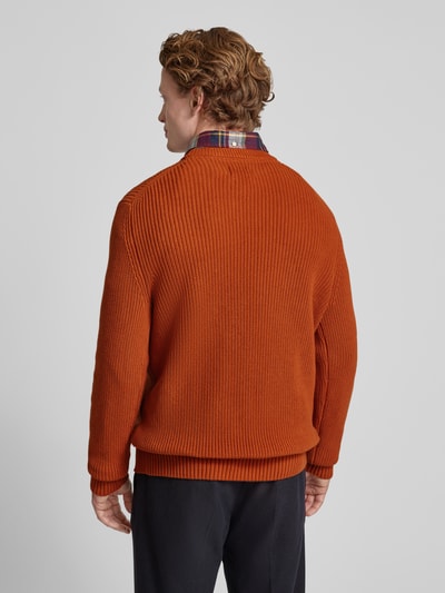 MCNEAL Gebreide pullover met ronde hals Koper - 5