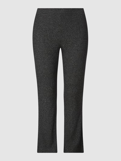 Vero Moda Curve PLUS SIZE Flared Leggings mit Viskose-Anteil Modell 'Kamma' Black 1