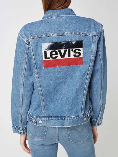 Levi's® Ex-Boyfriend Trucker Jacket  Jeansblau 5