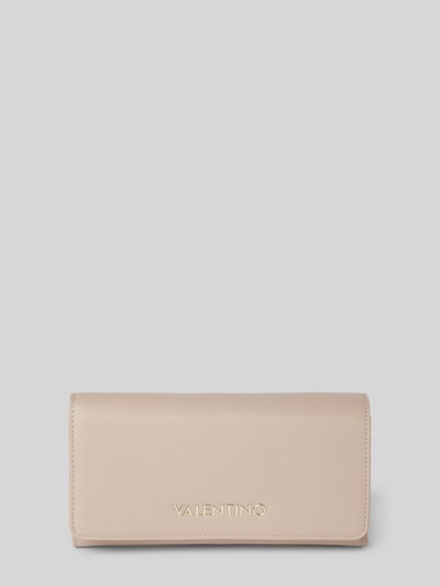 VALENTINO BAGS Portemonnee met drukknoopsluiting, model 'ZERO' Beige - 1