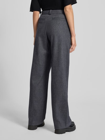 BOSS Orange Regular fit broek met wol, model 'C_TAFLONG' Donkerblauw - 5