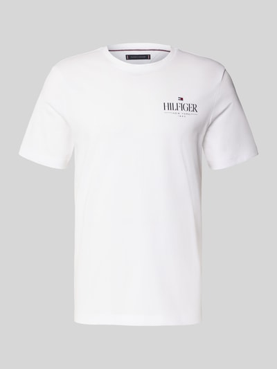 Tommy Hilfiger Regular Fit T-Shirt aus reiner Baumwolle Weiss 2