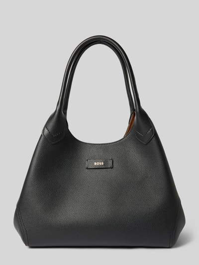 BOSS Handtasche aus Rindsleder Modell 'Lenah Tote' Black 1