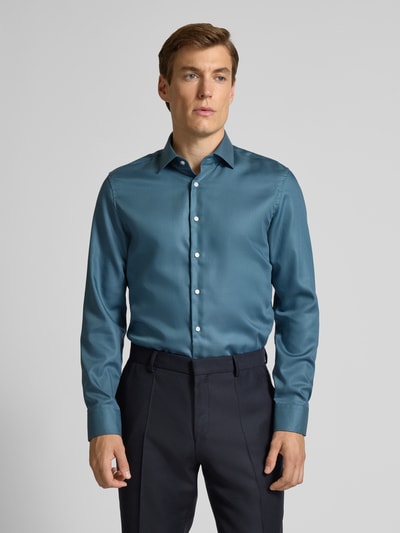 SEIDENSTICKER Slim Fit Business-Hemd mit Kentkragen Gruen 4