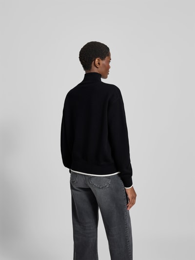 Kenzo Pullover mit Label-Stitching Black 5