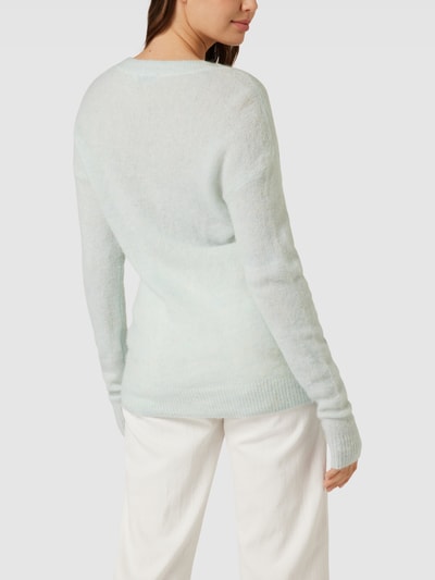 MSCH Copenhagen Gebreide pullover met V-hals, model 'Lisa Hope' Bleu - 5