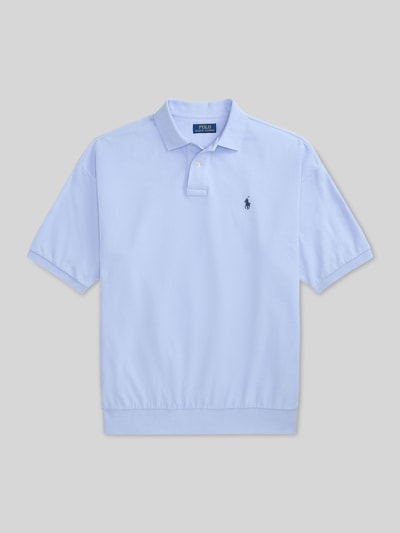 Polo Ralph Lauren Loose Fit Poloshirt aus reiner Baumwolle Bleu 2