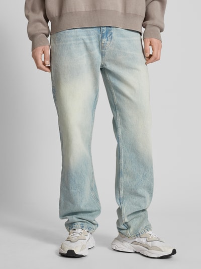 EIGHTYFIVE Straight fit jeans in 5-pocketmodel Jeansblauw - 4