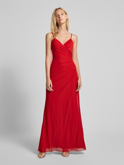 TROYDEN COLLECTION Abendkleid mit Herz-Ausschnitt Rot 4