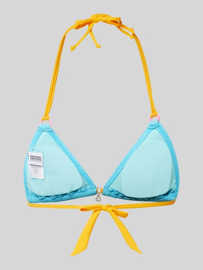 Banana Moon Bikini-Oberteil mit Neckholder Modell 'BRARO' Helltuerkis 3