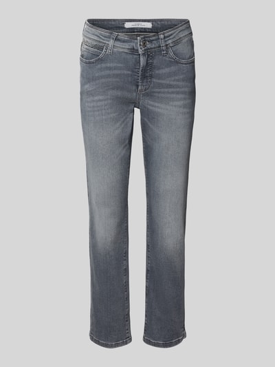Cambio Slim fit jeans in 7/8-lengte, model 'Piper' Lichtgrijs - 2