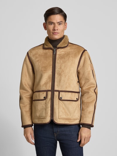 Scotch & Soda Jack met ritssluiting Camel - 4