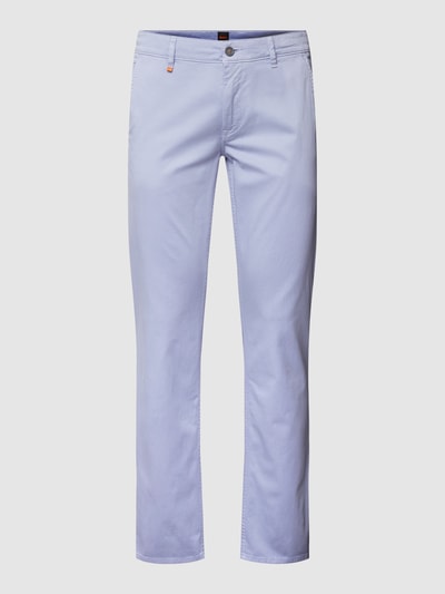 BOSS Orange Hose mit Label-Details Modell 'Schino' Purple 2