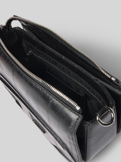 Diesel Crossbody Bag aus echtem Leder Black 5