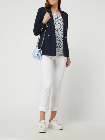 Gerry Weber Blazer met 7/8-mouwen  Marineblauw - 1