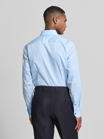 OLYMP Regular Fit Business-Hemd mit Streifenmuster Modell 'Royal Kent' Bleu 5
