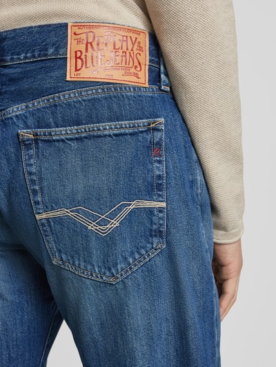 Replay Jeans mit 5-Pocket-Design Modell 'DERYCK' Jeansblau 3