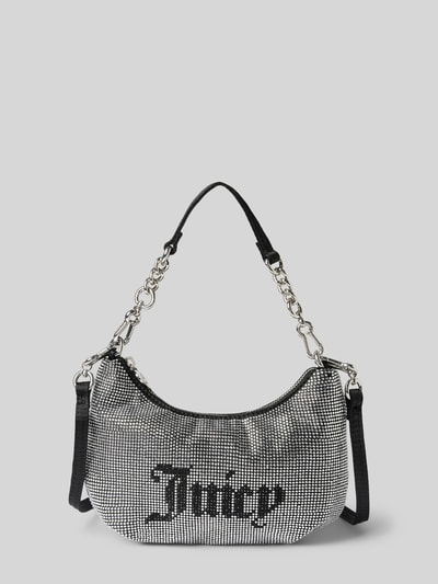 Juicy Couture Hobo Bag mit Strasssteinbesatz Modell 'HAZEL' Black 2