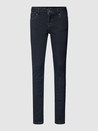 Buena Vista Slim fit jeans met stretch, model 'Italy' Donkerblauw - 2