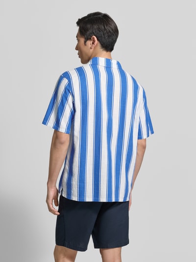 Tommy Hilfiger Regular Fit Freizeithemd aus reiner Baumwolle Modell 'WOVEN BOWLING' Royal 5