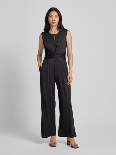 Zero Jumpsuit mit Schlüsselloch-Ausschnitt Black 4