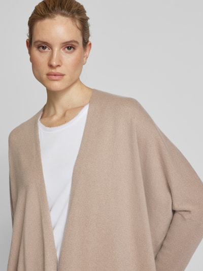 (The Mercer) N.Y. Kaschmircardigan mit offener Vorderseite Taupe 3