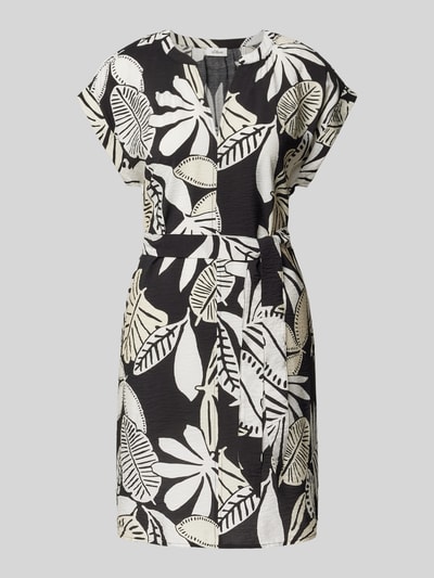 s.Oliver RED LABEL Relaxed Fit Minikleid aus Viskose-Mix Black 2