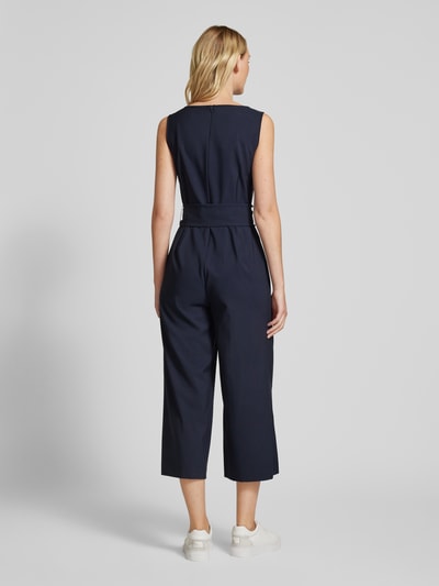 Betty Barclay Jumpsuit met strikceintuur Marineblauw - 5