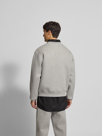 DAILY PAPER Sweatshirt mit Label-Stitching Mittelgrau 5