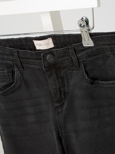 Only BCI skinny fit jeans met stretchgehalte  Zwart - 2