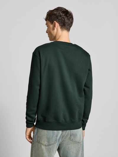 Alpha Industries Sweatshirt mit Label-Print Petrol 5