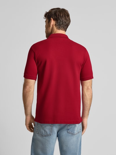 Lacoste Regular Fit Poloshirt aus reiner Baumwolle Bordeaux 5