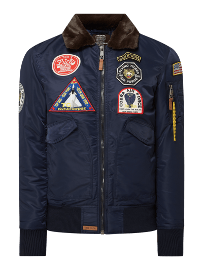 Top Gun Bomber mit Patches Marine 2