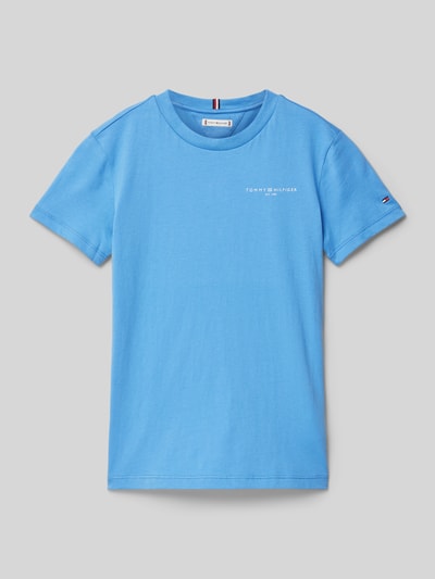 Tommy Hilfiger Teens T-Shirt mit Logo-Stitching Blau 1