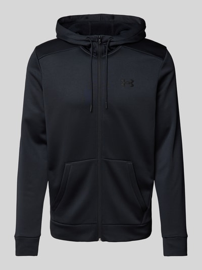 Under Armour Sweatjacke mit Label-Print Black 2