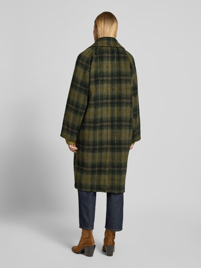 NOISY MAY® Płaszcz o kroju relaxed fit z wykładanym kołnierzem Khaki 5
