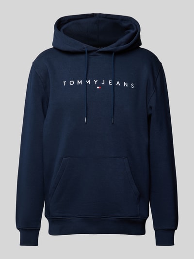 Tommy Jeans Regular Fit Hoodie mit Label-Stitching Marine 1