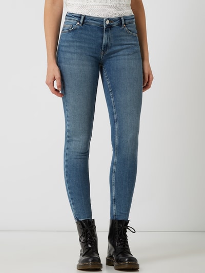 Review Skinny Fit Jeans mit Stretch-Anteil Blau 4